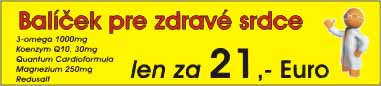 Balíček pre vaše kardiovaskulárne zdravie